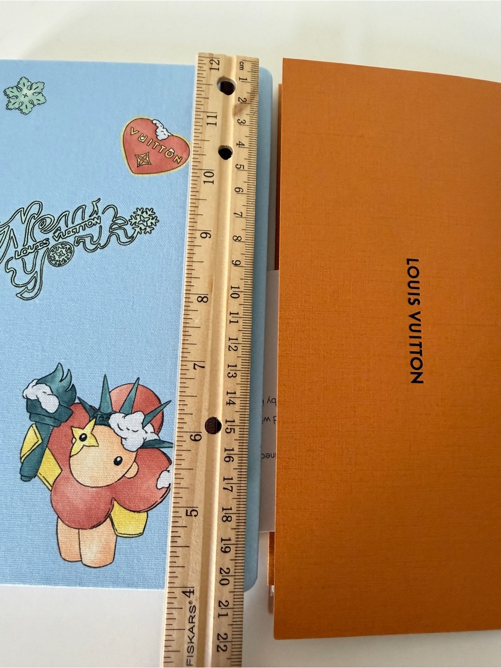 New Louis Vuitton 57th Street NYC Jane Notebook MM & Stickers GI1577 Authentic - Picture 4 of 12